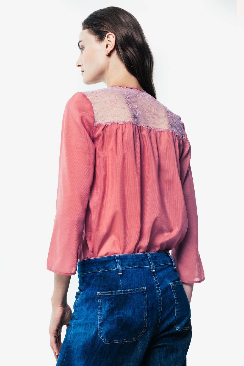 Kristina Ti SOFIA - Blouse with lace Nuova