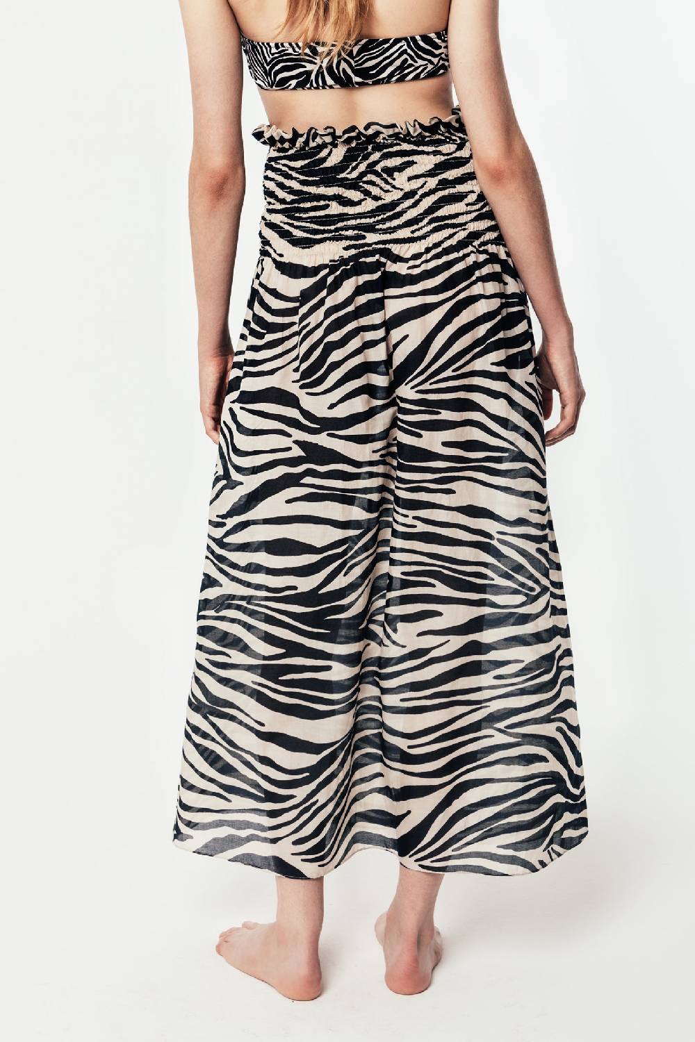 Kristina Ti MARCELA - Long animalier skirt Saldi