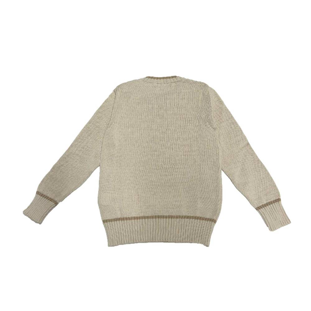 ﻿Nupkeet Maglia Girocollo Beige – Cepola In Vendita