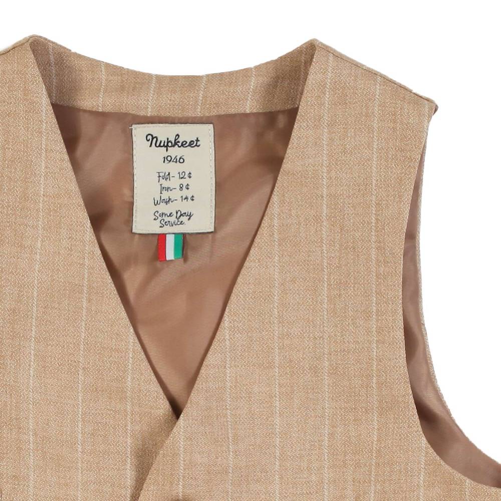 Nupkeet Gilet Beige – Lampuga Qualità Garantita