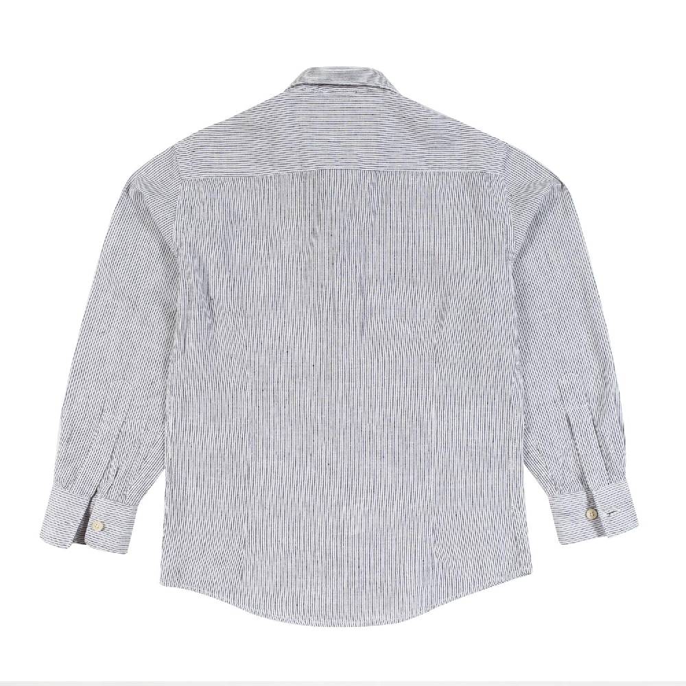 Nupkeet Camicia Collo Italiano Manica Lunga – Tonno Fino Al -60%