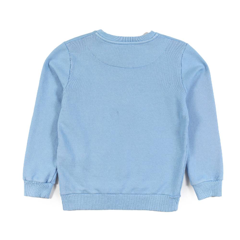 Nupkeet Maglia manica lunga celeste- Boga Outlet