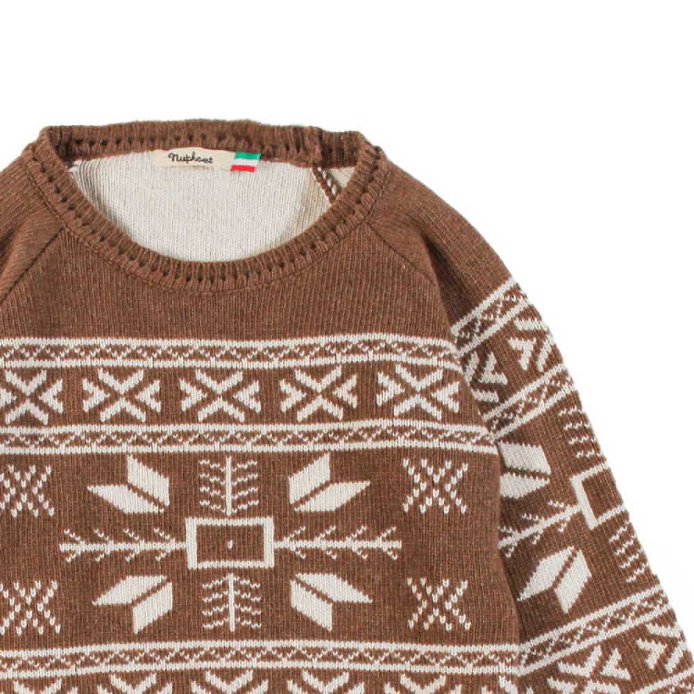 Nupkeet Pullover Raglan Girocollo Cacao – Lesina Vendite Flash