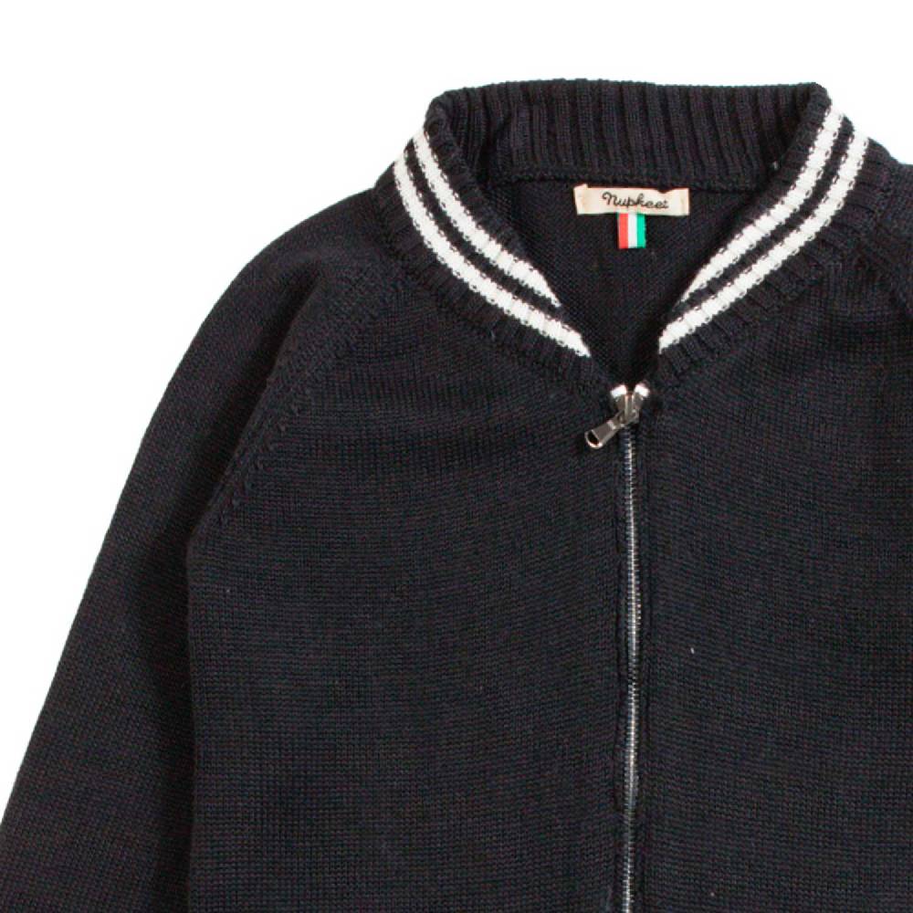 Nupkeet Bomber con Tasche Nero – Ogliastro 2025