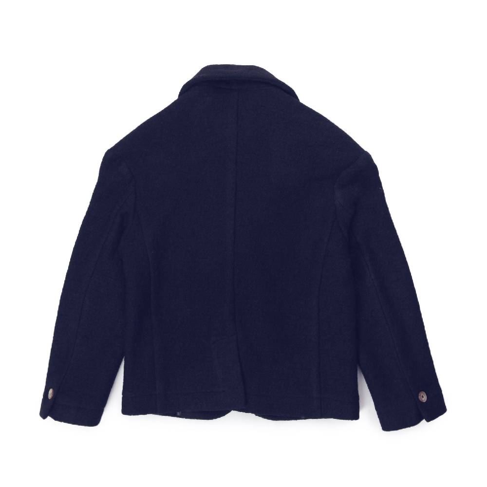 Nupkeet Giacca Davide misto lana blu Promozione