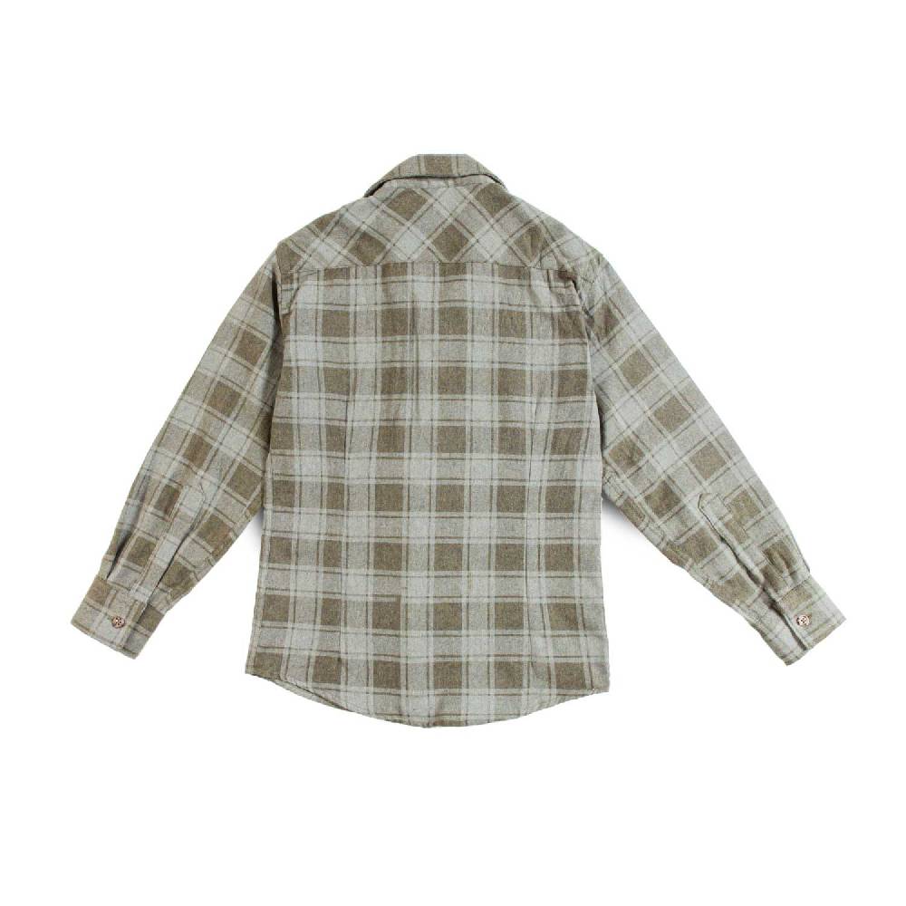 Nupkeet Camicia in Flanella Stampata – Mezzola Vendite Flash
