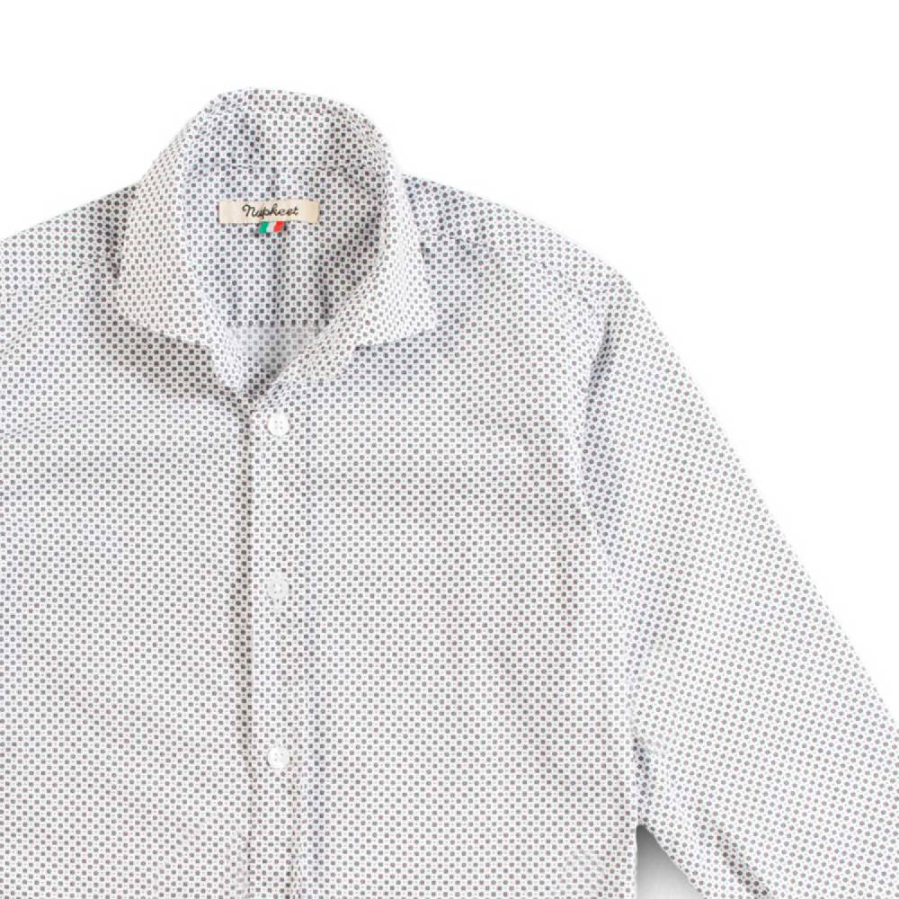Nupkeet Camicia in Popeline Stampa Fantasia – Maggiore Negozio