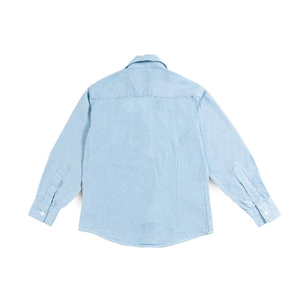 Nupkeet Camicia con Taschino in Denim Blu – Varano 2025