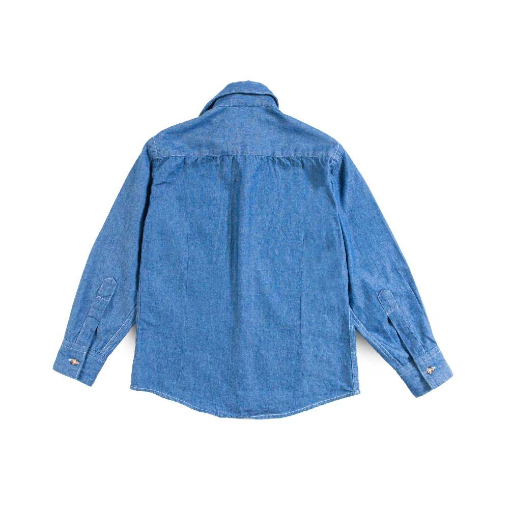 Nupkeet Camicia in Denim Blu – Pusiano Liquidazione