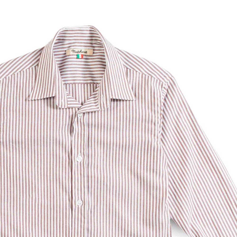Nupkeet Camicia in Popeline a Righe – Onega Italia