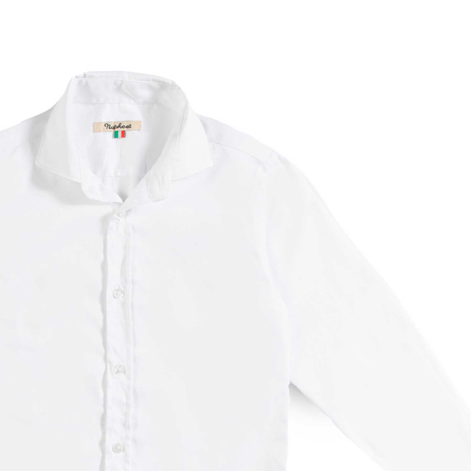 Nupkeet Camicia in Piquet Tinto Filo – Comabbio 2025