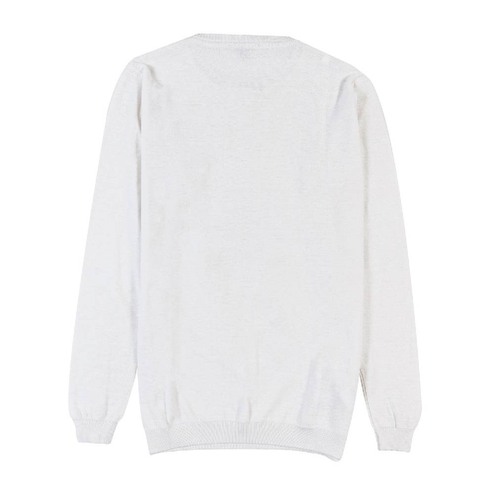 Nupkeet Pullover tricot bianco Capalbio Sottocosto