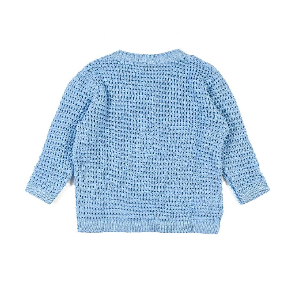 Nupkeet Pullover tricot azzurro cielo Pistoia Sconto