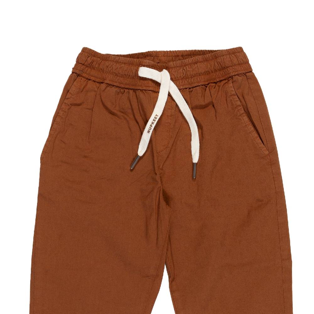 Nupkeet Pantalone parachute marrone cacao Caserta In Linea