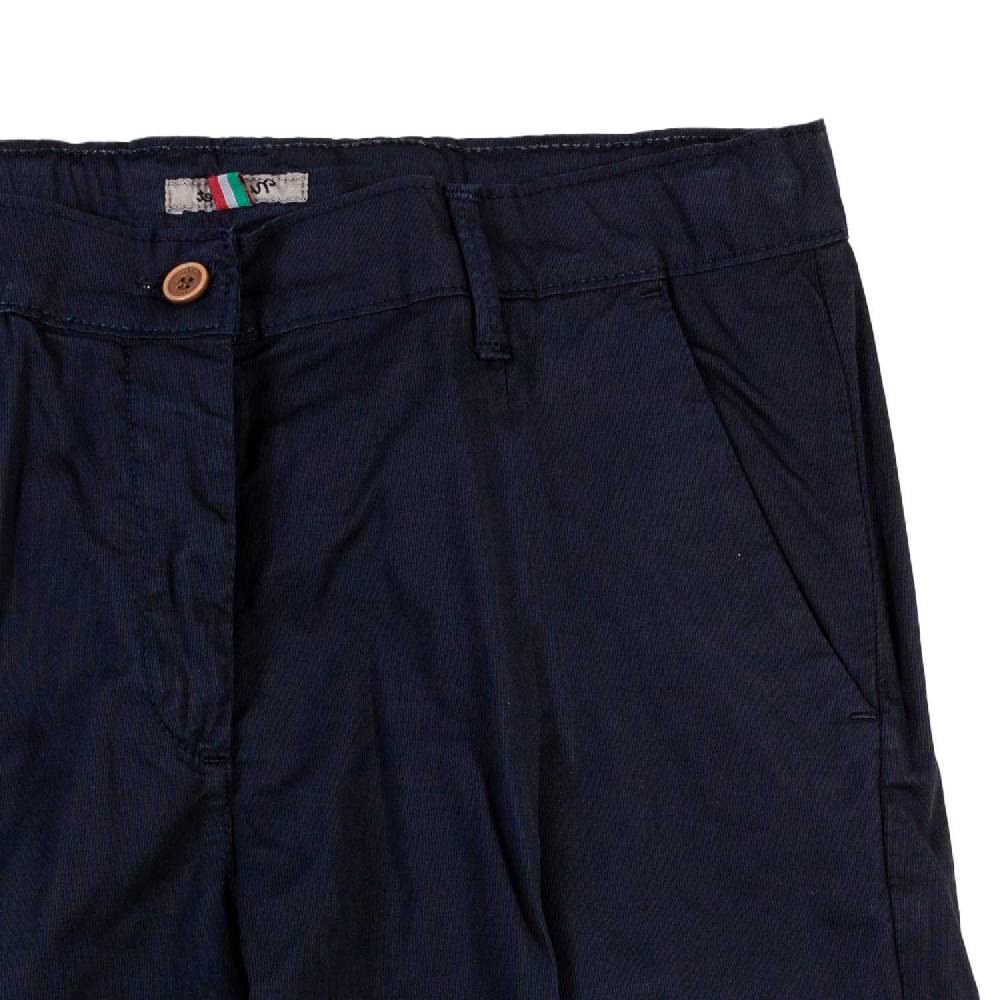 Nupkeet Bermuda ottoman blu navy Genova Pezzi Unici