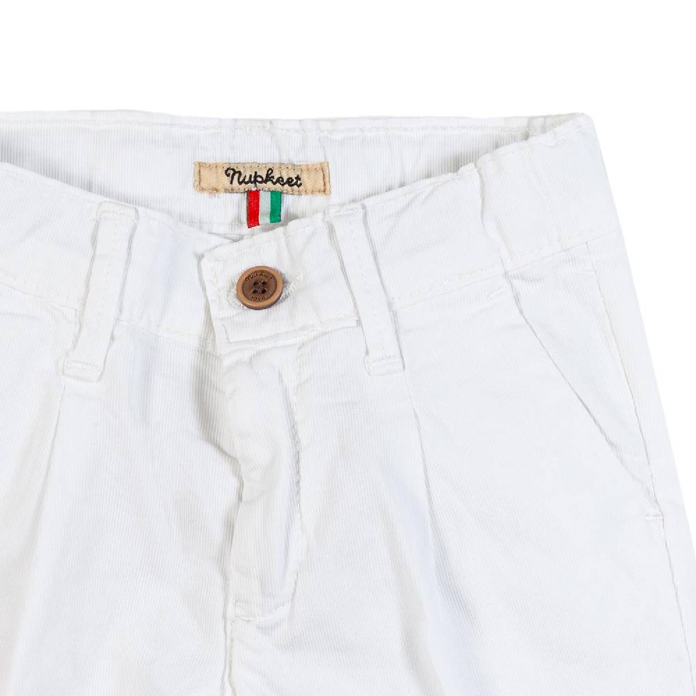 Nupkeet Bermuda ottoman bianco Genova Soddisfazione Garantita