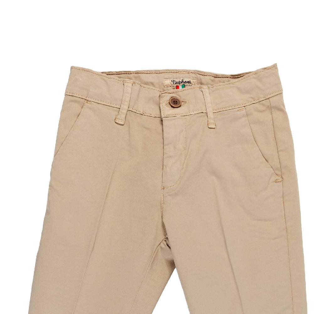 Nupkeet Pantalone raso beige sabbia Piacenza Shopping Online