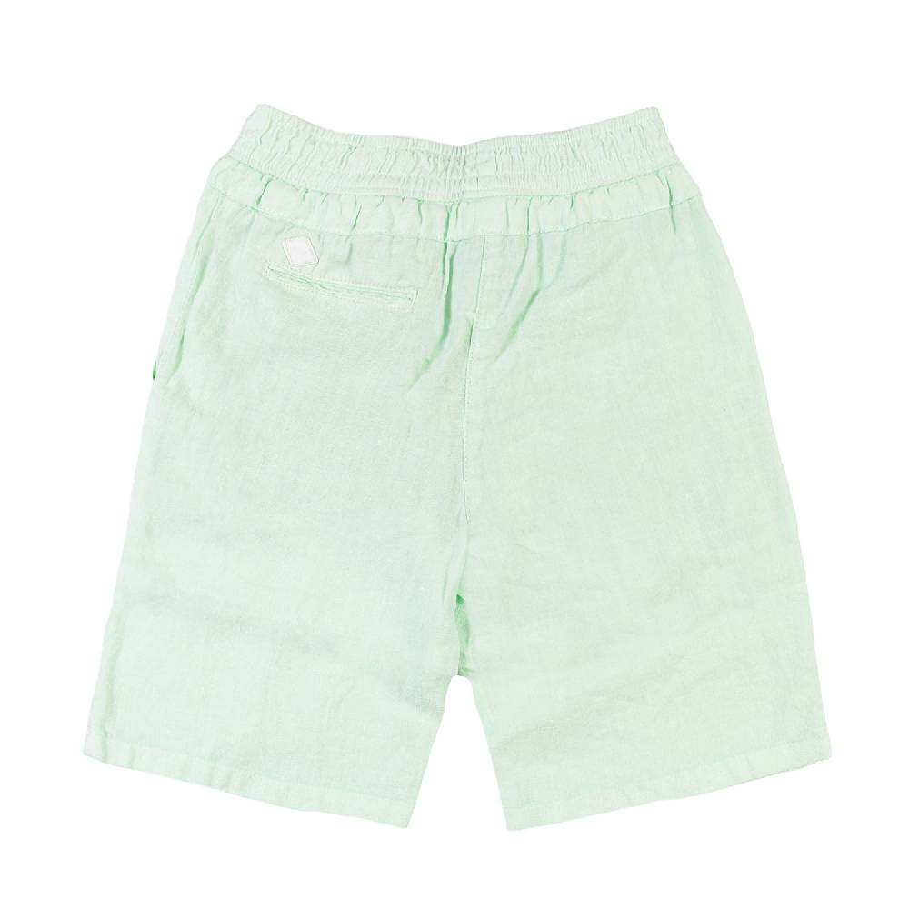 Nupkeet Bermuda lino verde acqua Napoli Economico