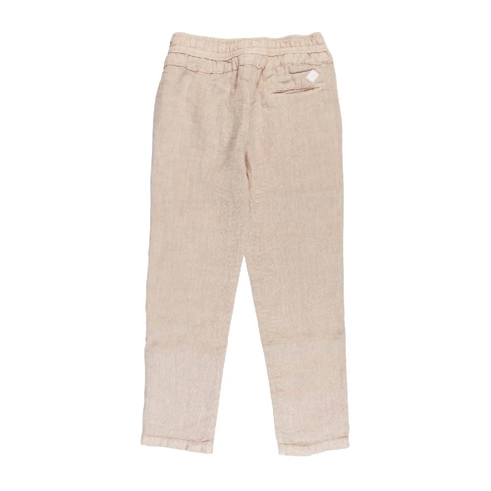Nupkeet Pantalone lino nocciola Milano Offerta