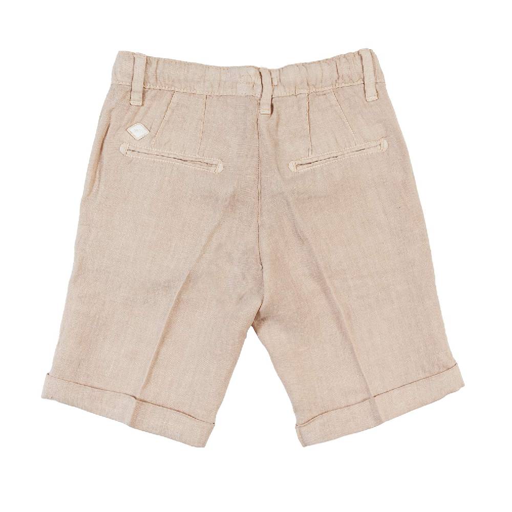 Nupkeet Bermuda lino nocciola Bergamo Outlet