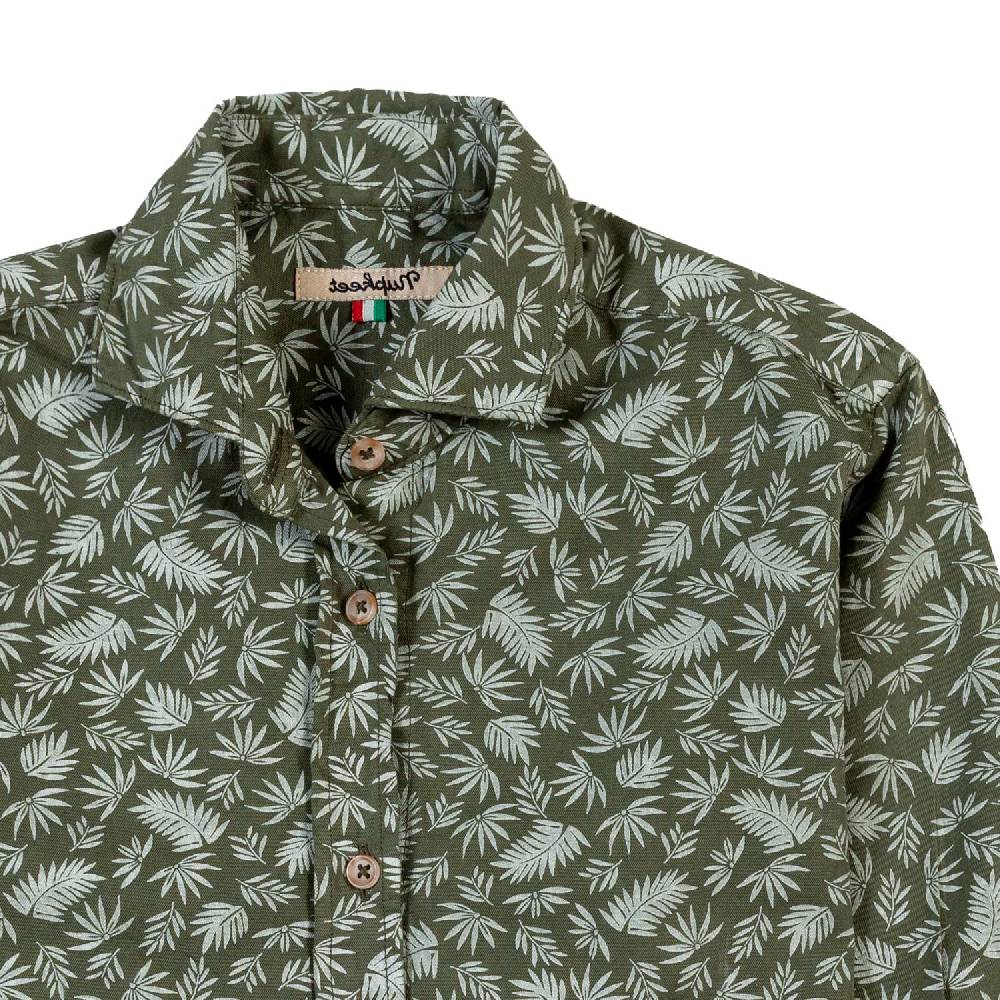 Nupkeet Camicia verde militare Siracusa Vendita Economica