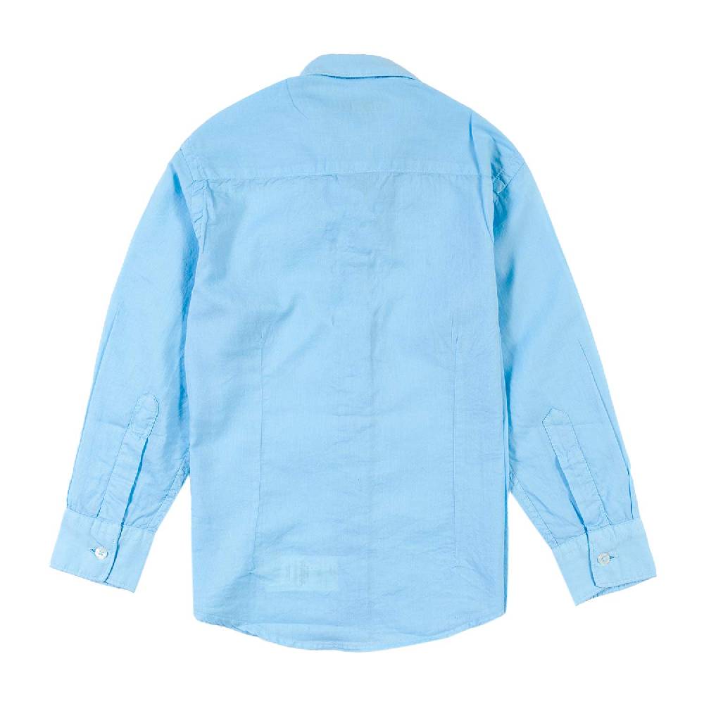 Nupkeet Camicia azzurra Fiumicino Saldi Di Fabbrica