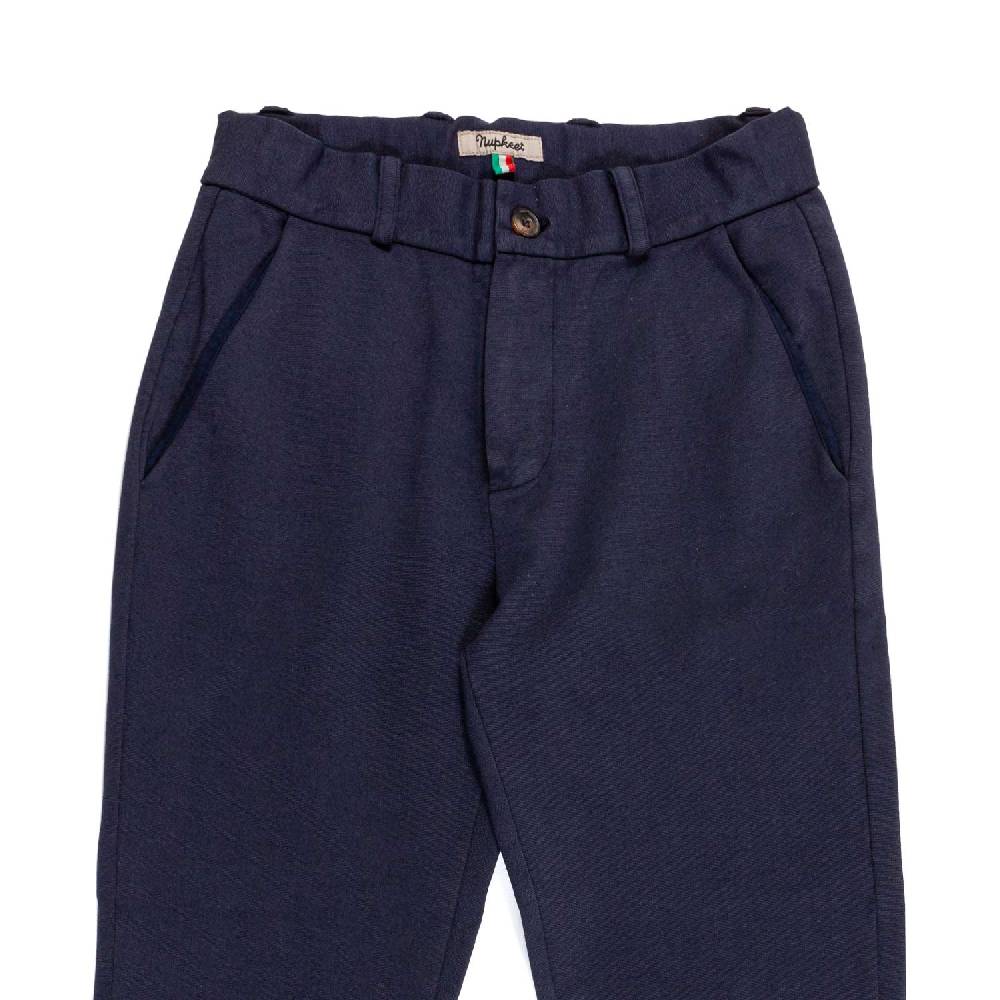 Nupkeet Pantalone chino blu navy Palinuro Italy