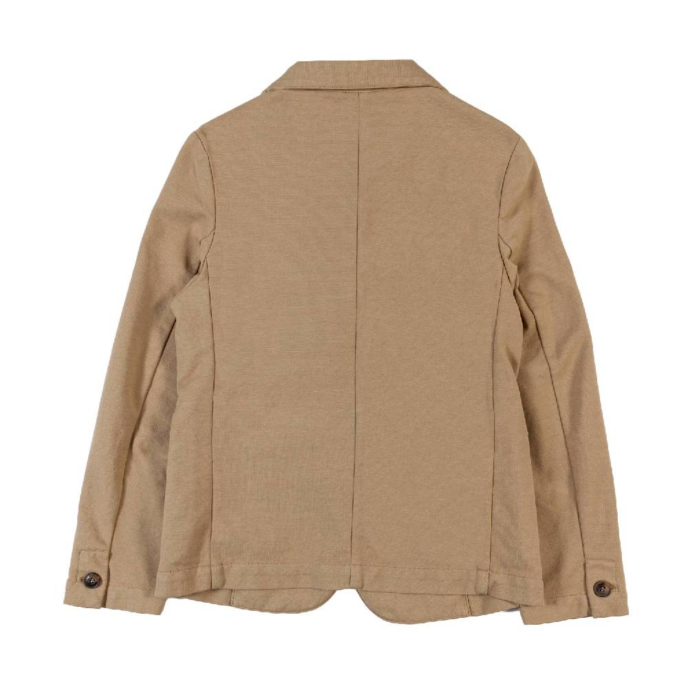 Nupkeet Giacca due bottoni beige sabbia Maratea In Linea