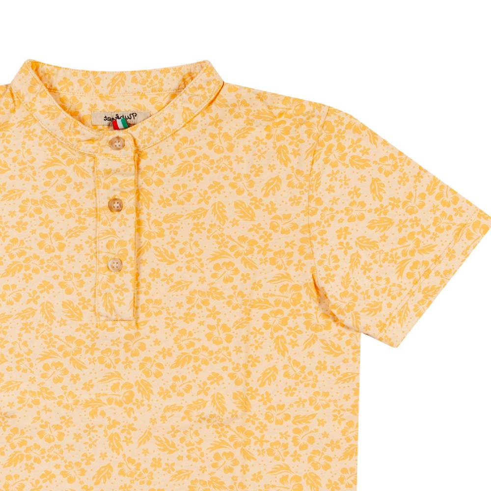 Nupkeet T-shirt serafino arancio zucca Trieste Promozione Limitata