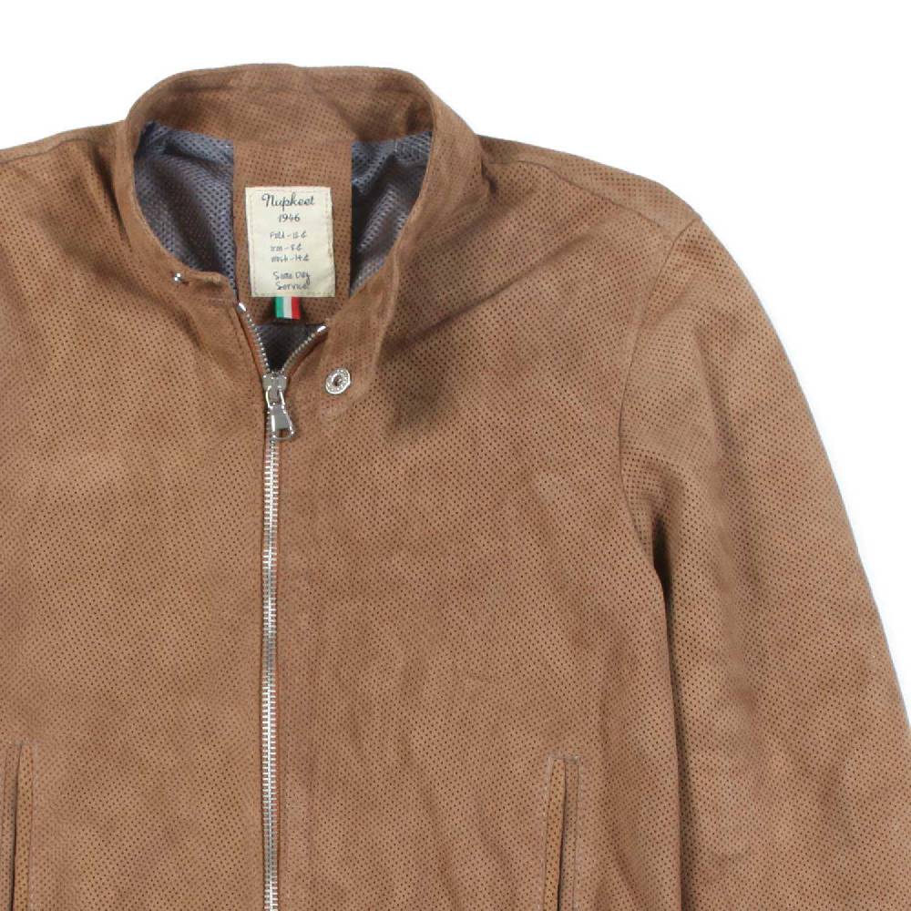 Nupkeet Bomber camoscio marrone Pesaro Economico
