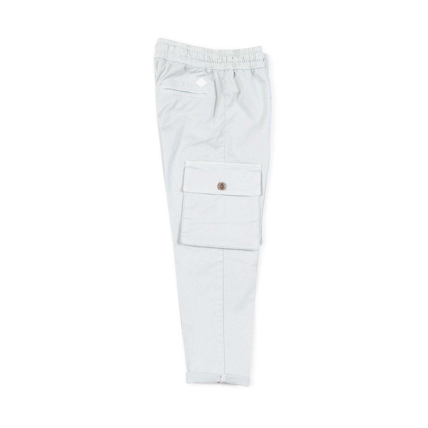 Nupkeet Pantalone cargo bianco perla Verona Vendita Calda