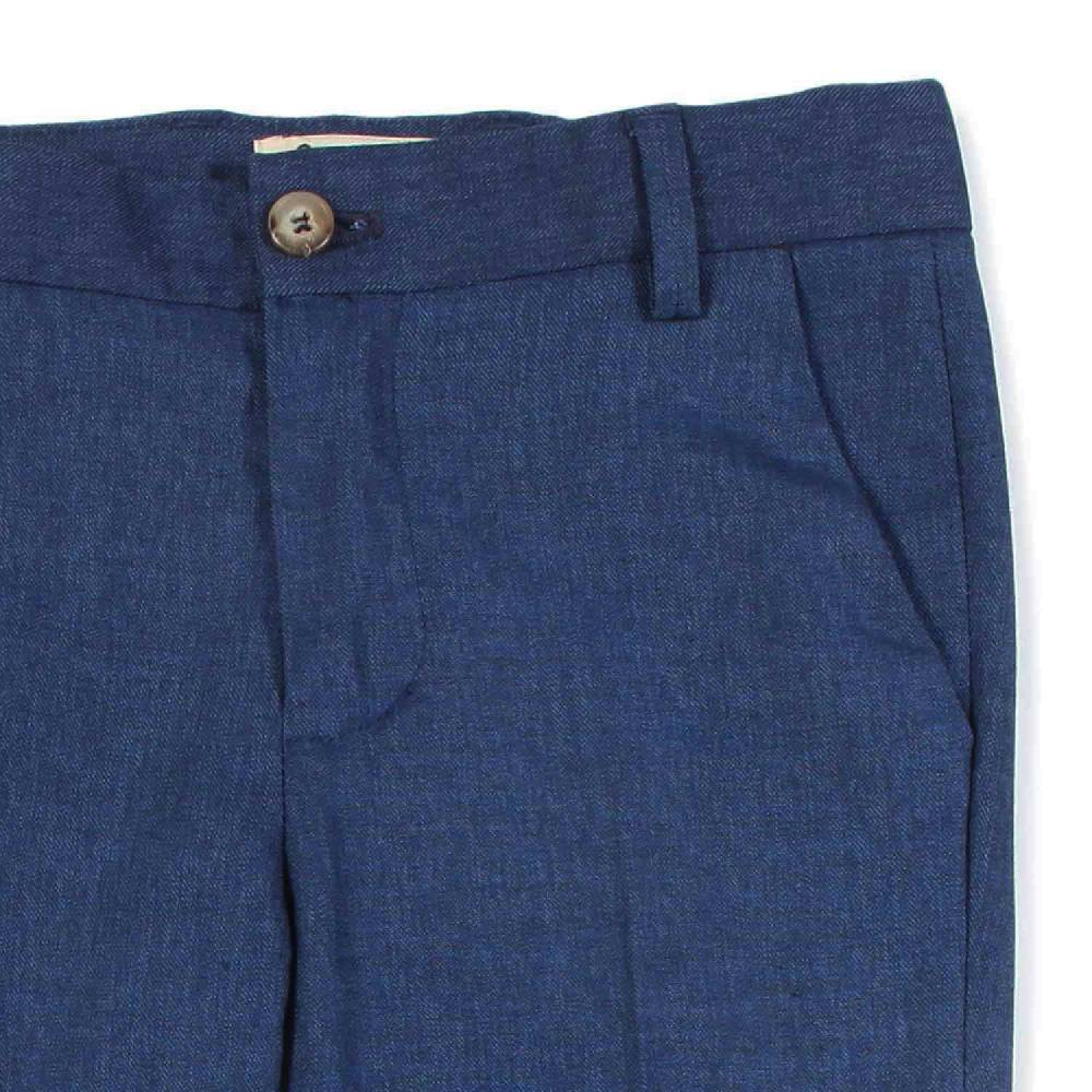 Nupkeet Pantalone twill blu Livorno Qualità