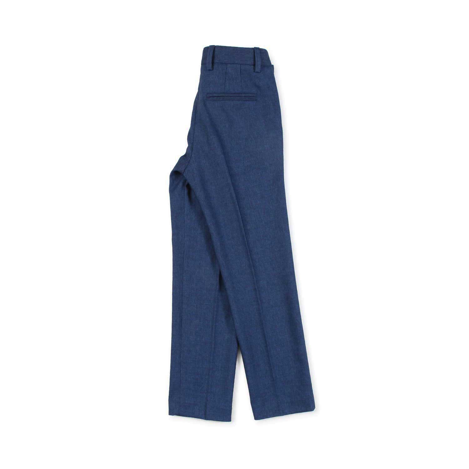 Nupkeet Pantalone twill blu Livorno Qualità