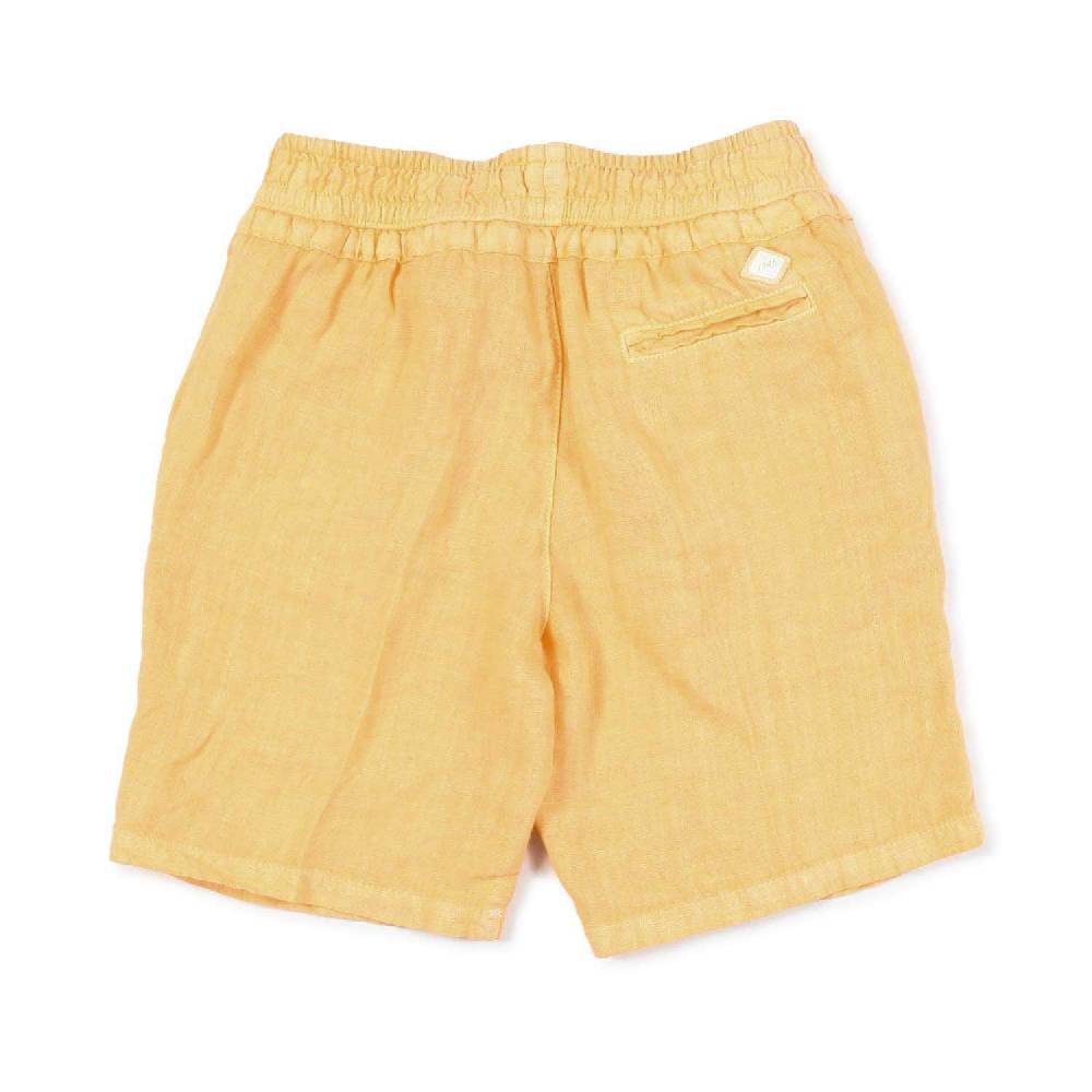 Nupkeet Bermuda lino arancio zucca Napoli Vendita