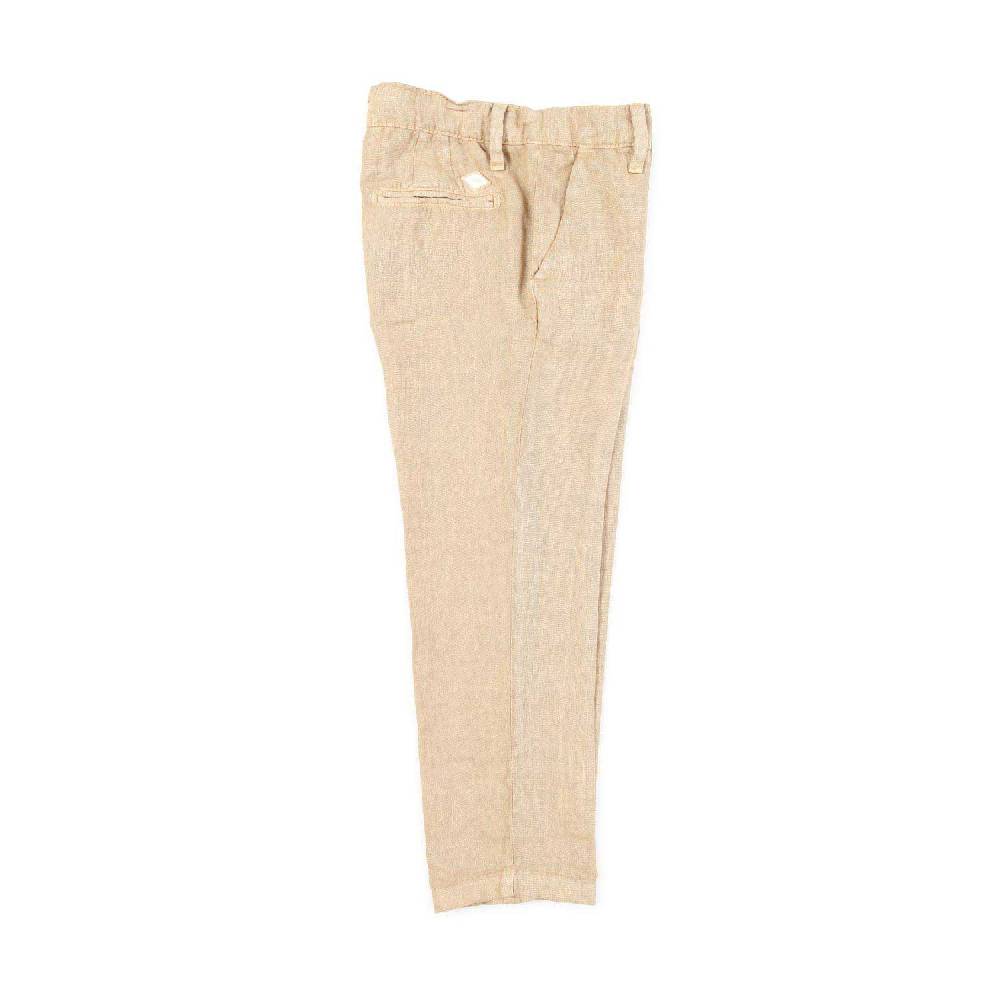 Nupkeet Pantalone lino beige sabbia Bari Spedizione Gratuita