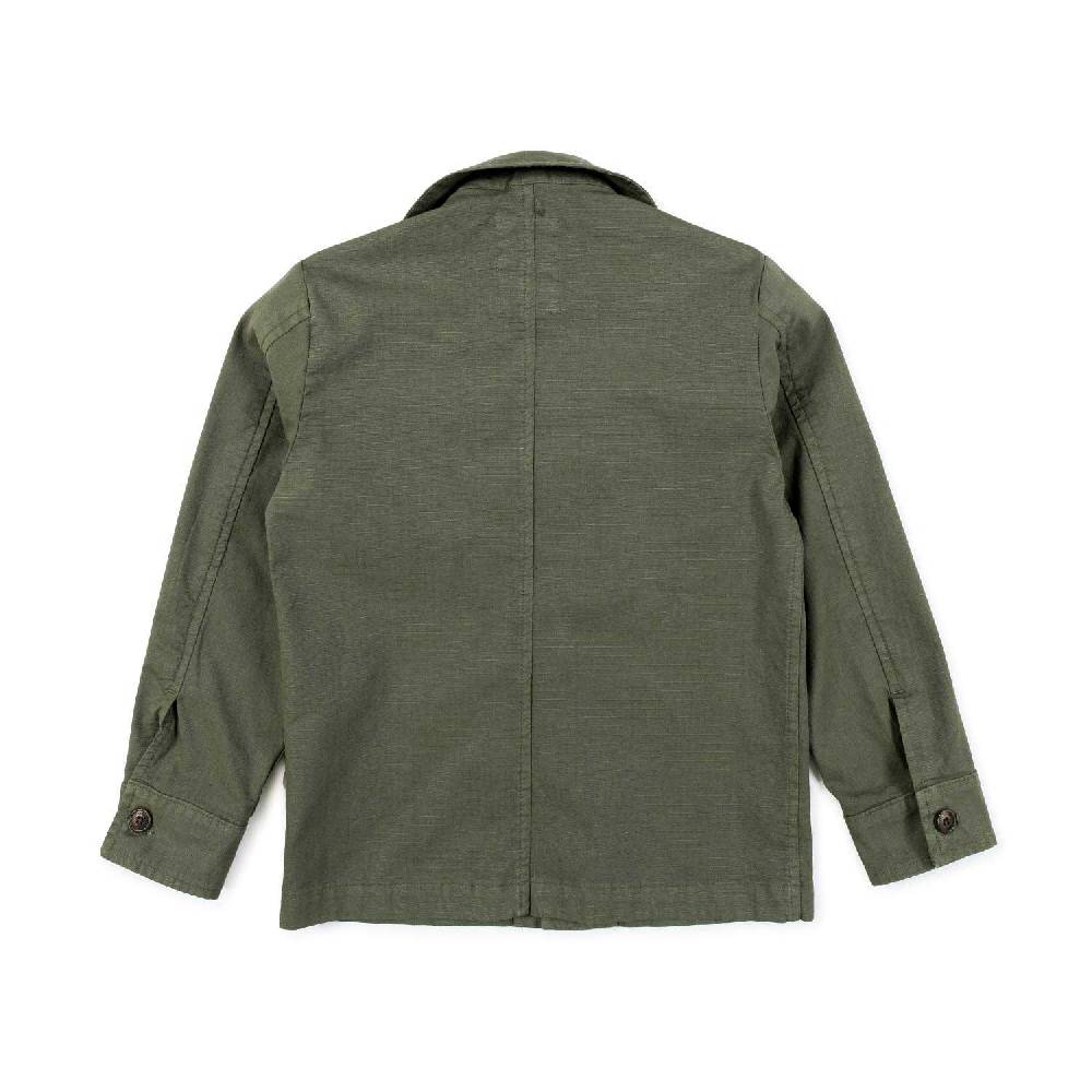 Nupkeet Giacca sahariana verde militare Varese Negozi Online