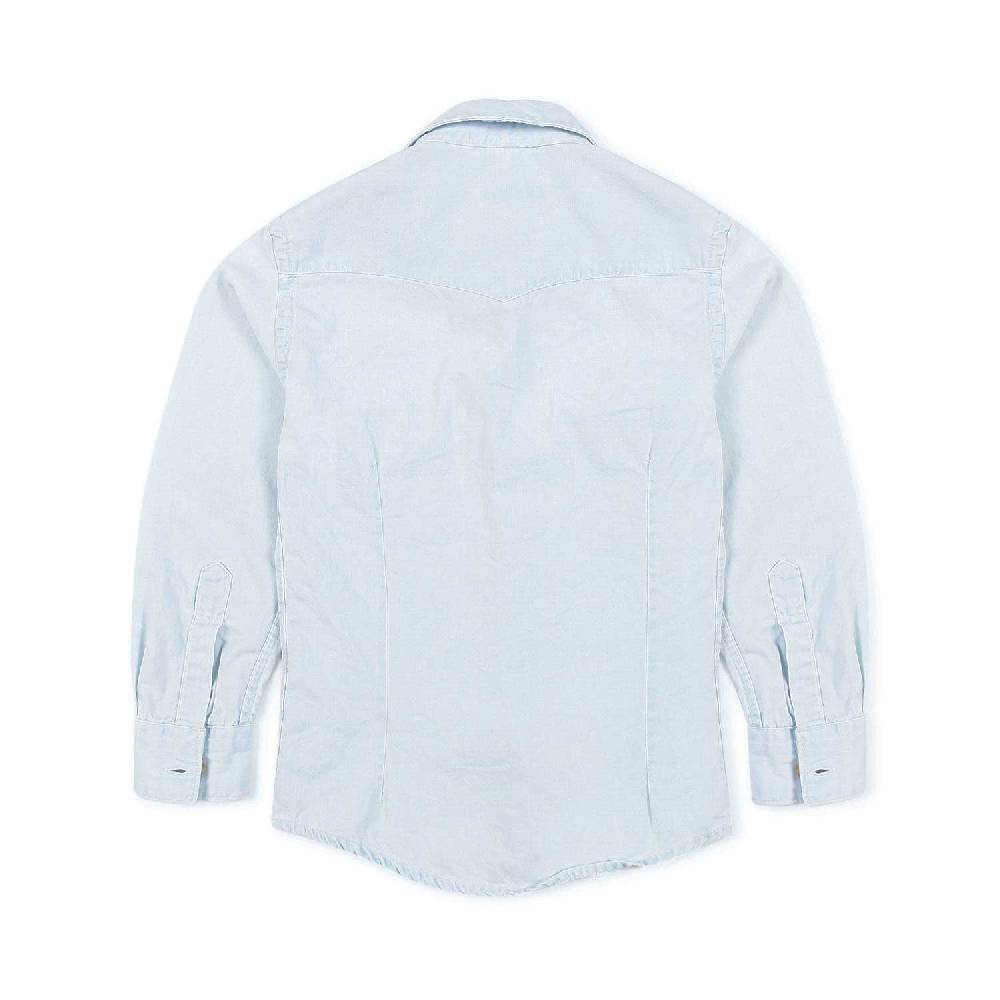 Nupkeet Camicia texana denim blu chiaro Ferrara Limitato a 3 giorni