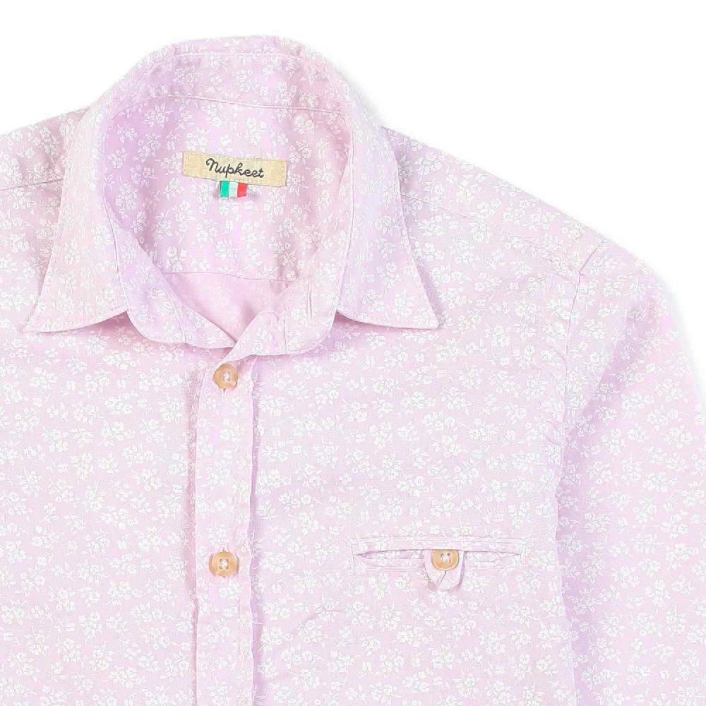 Nupkeet Camicia rosa glicine Viareggio Sottocosto