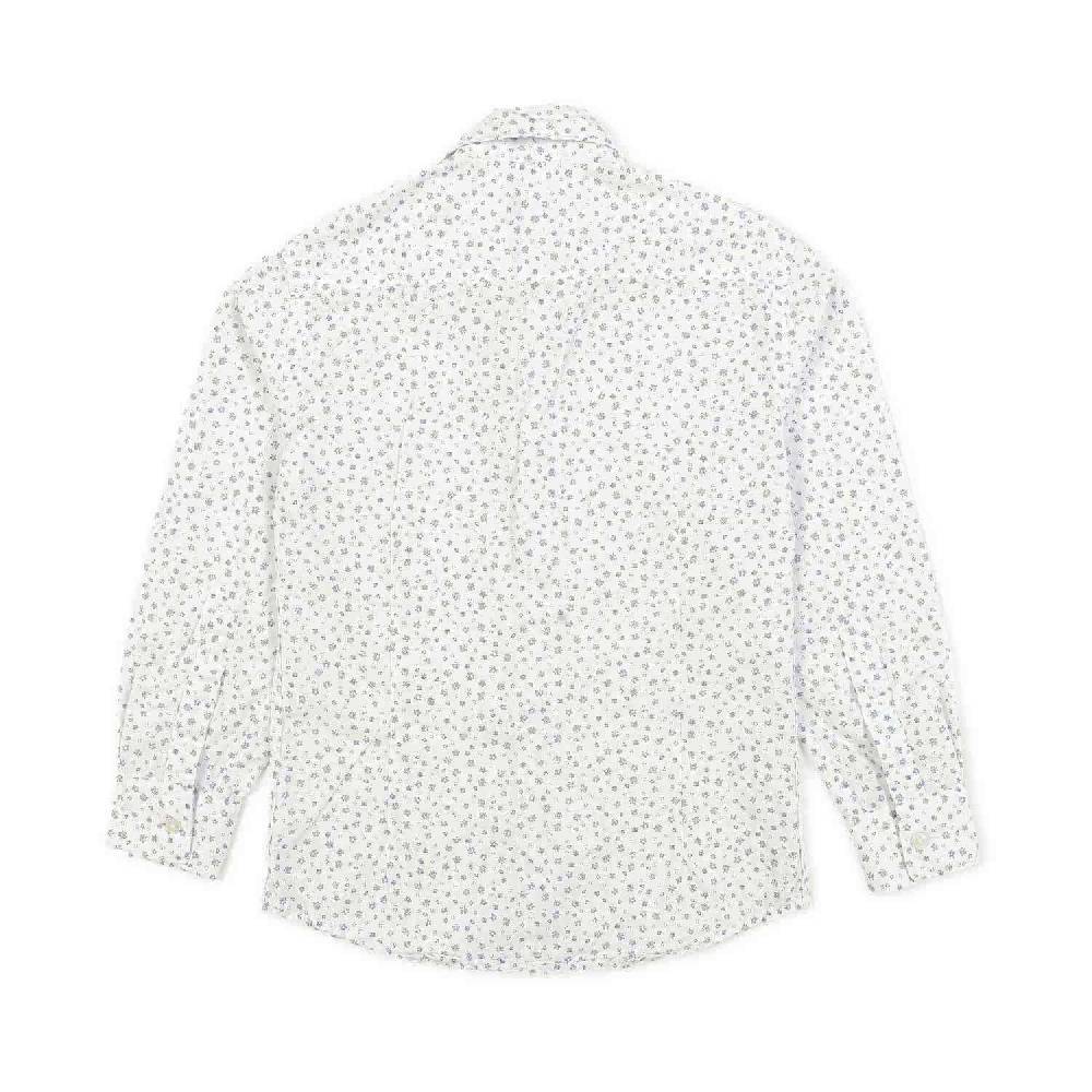 Nupkeet Camicia bianca fiori blu Bolzano Italia