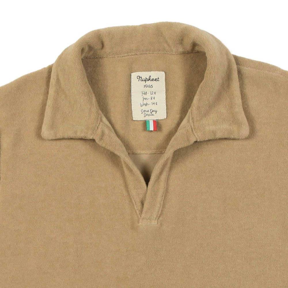 Nupkeet Polo spugna beige sabbia Cesena Offerte