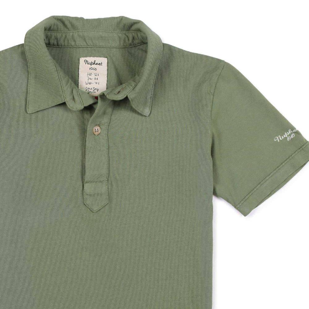 Nupkeet Polo verde militare Vittoria 2025