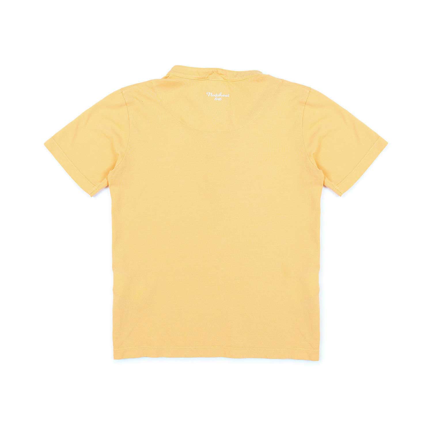 Nupkeet T-shirt serafino arancio zucca Brescia Italia