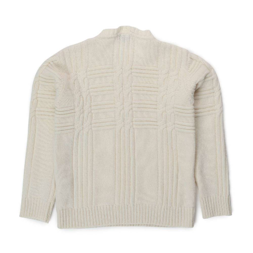 Nupkeet Maglione Bernardo panna a trecce Nuovo