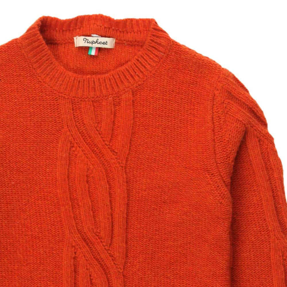 Nupkeet Maglione Isidoro rosso coccio Qualità