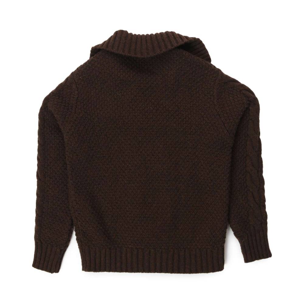 Nupkeet Cardigan Tiberio marrone moro Vendita