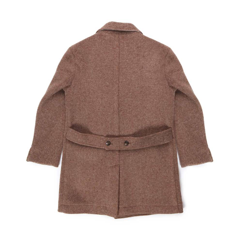 Nupkeet Cappotto Oliviero tabacco melange Promozione