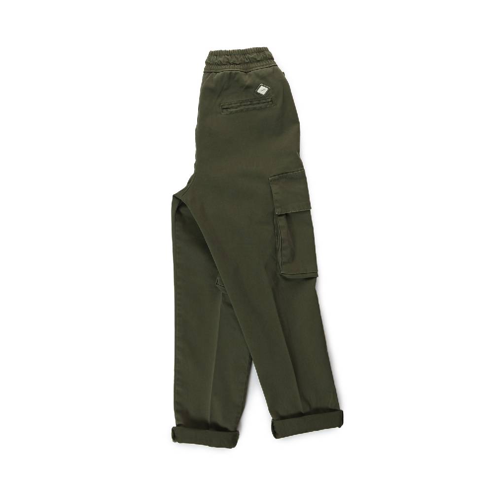 Nupkeet Pantalone Zeno verde militare Presa