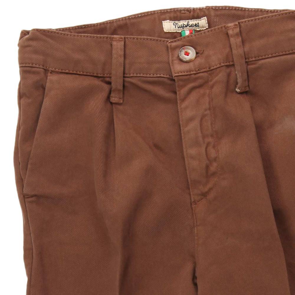 Nupkeet Pantalone Fabrizio marrone moro Sconto