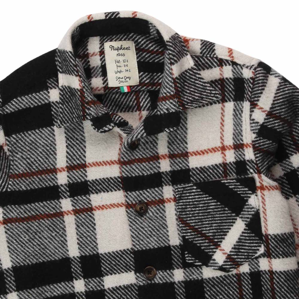 Nupkeet Giacca a camicia Ugo tartan Hotsell