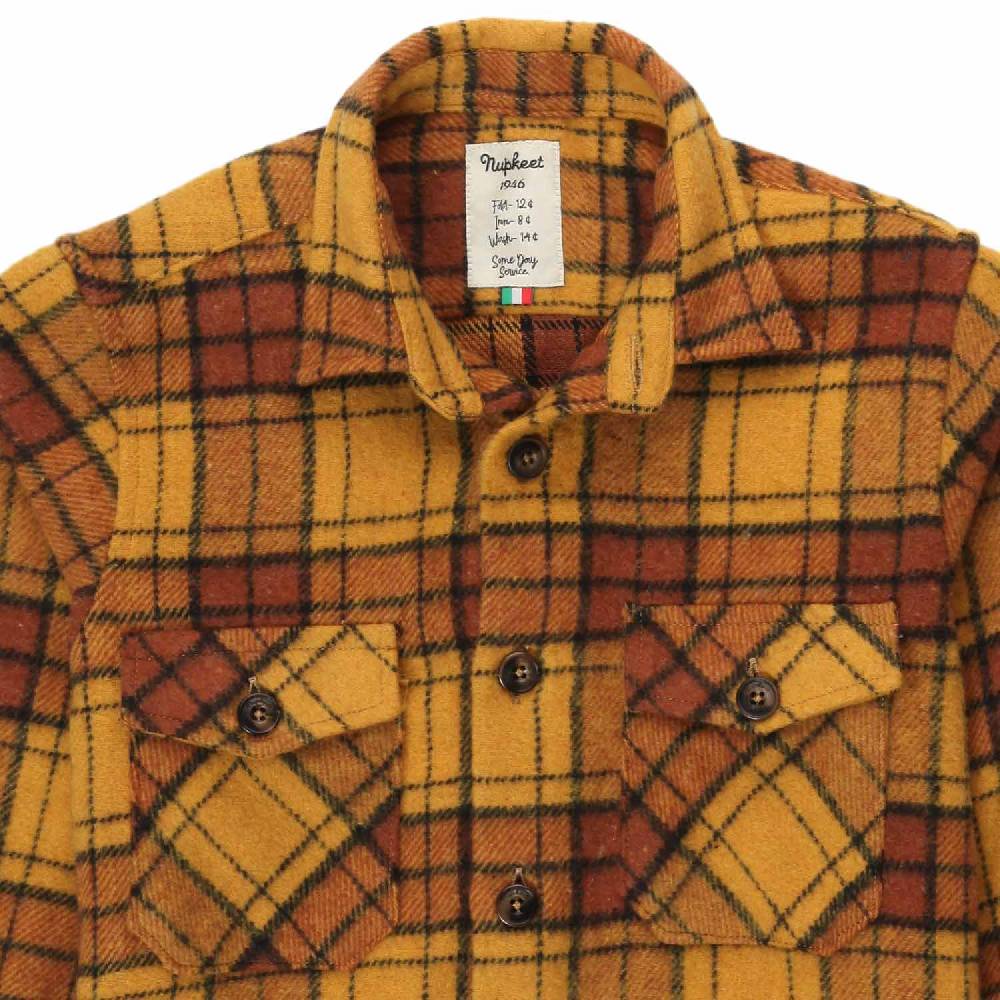 Nupkeet Giacca a camicia Luca tartan Vendite Flash